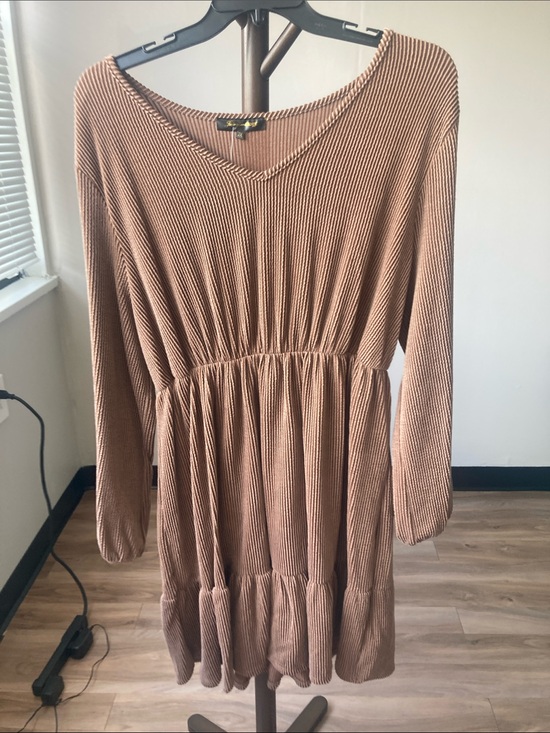 Lexington Avenue Dresses & Skirts - Lexington Ave brown dress boho casual business casual western granola girl 3X